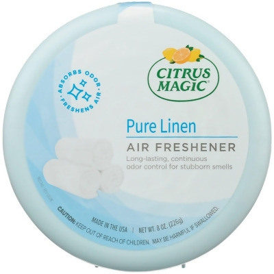 Citrus Magic 8 Oz. Pure Linen Solid Air Freshener 616471671 Pack of 6 