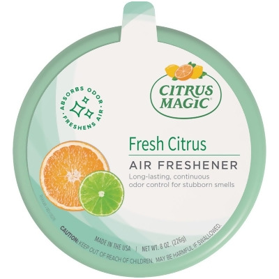 Citrus Magic 8 Oz. Fresh Citrus Solid Air Freshener 616471279 Pack of 6 