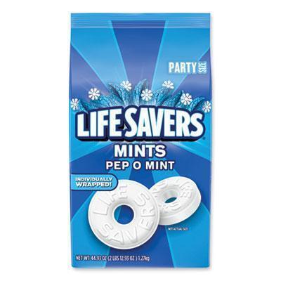 LifeSavers® Hard Candy Mints, Pep-O-Mint, 44.93 oz Bag MMM29056 