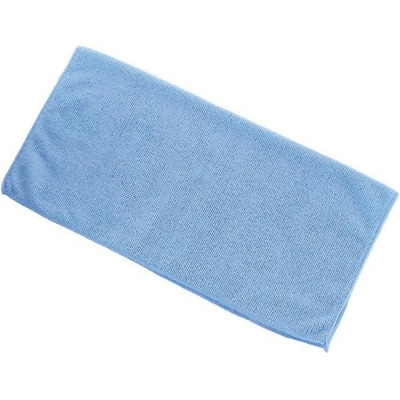 Trust® U-Rag Light Microfiber Cleaning Cloth, Blue, 12/Pkg 