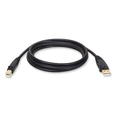 Tripp Lite USB 2.0 A/B Cable (M/M), 15 ft, Black U022-015 