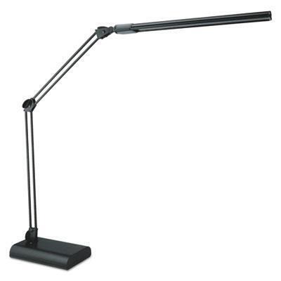 Alera® Adjustable LED Desk Lamp, 3.25w x 6d x 21.5h, Black ALELED908B 