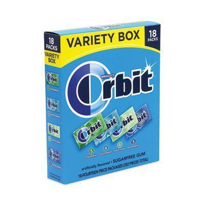 Orbit® FOOD,GUM,MINT,VRTY,18CT 11437 