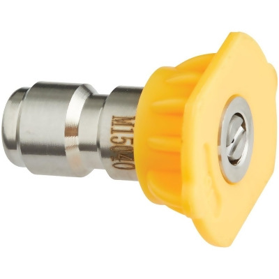 Forney 4.0mm 15 Degree Yellow Pressure Washer Spray Tip 75152 