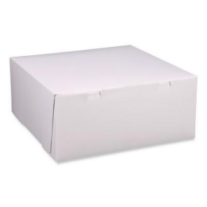 Sct® Bakery Boxes, Standard, 12 X 12 X 5, White, Paper, 100/carton 1587 - All