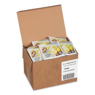 Bigelow® Steep Cafe Organic Herbal Tea, Lemon Ginger, 50 Bags/carton RCB19968 