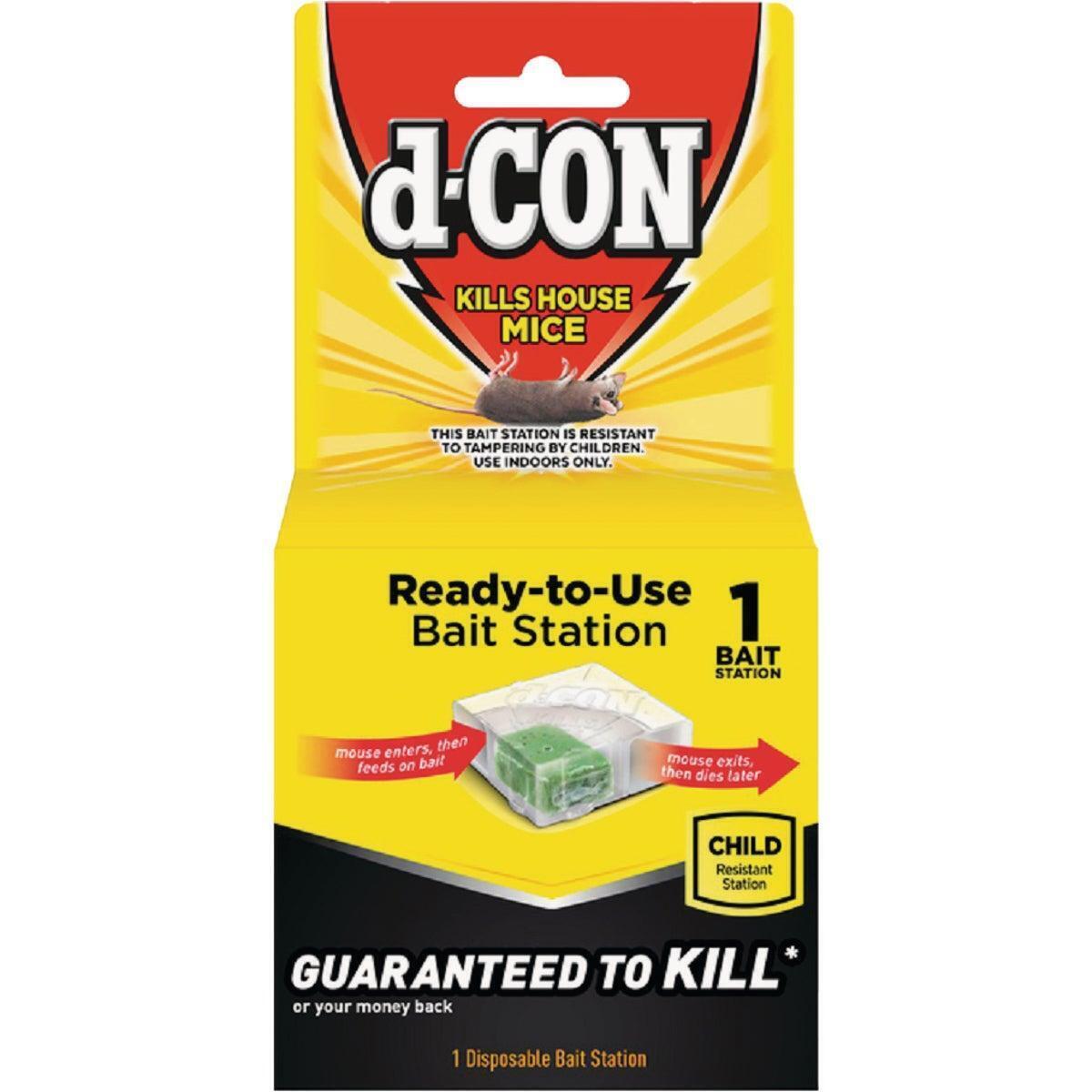 D-Con Disposable Mouse Bait Station 1920089544 Pack of 12