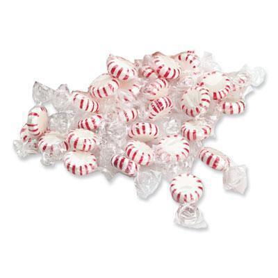 Office Snax® Candy Assortments, Peppermint Candy, 5 lb Box 00662 