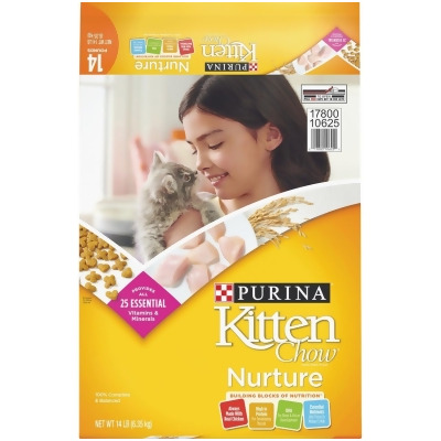 Purina Kitten Chow 14 Lb. Chicken Flavor Dry Kitten Food 178047 