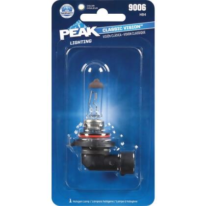 PEAK Classic Vision 9006 HB4 12.8V Halogen Automotive Bulb 9006-BPP 