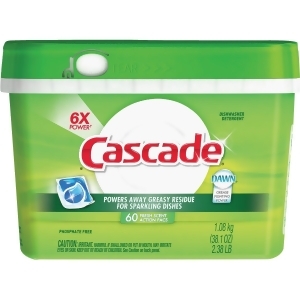 Cascade Action Pacs Fresh Dishwasher Detergent Tabs 60 Count 14392  All