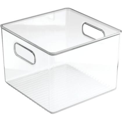 iDesign 8 In. W. x 6 In. H. x 8 In. D. Clear Fridge/Pantry Storage Binz 71230 