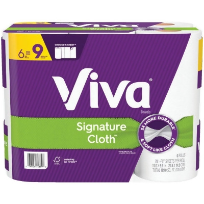 Viva Signature Cloth Big Roll Paper Towels (6 Roll) 54869 