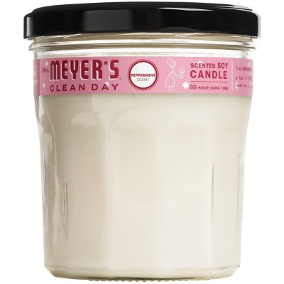 Mrs. Meyer's Clean Day 7.2 Oz. Peppermint Large Soy Candle 315402 
