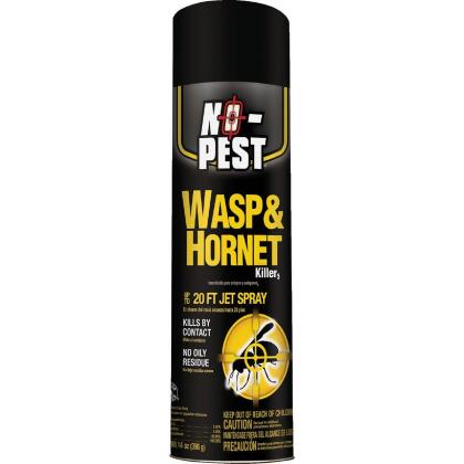 No-Pest 14 Oz. Liquid Aerosol Spray Wasp & Hornet Killer HG-41331