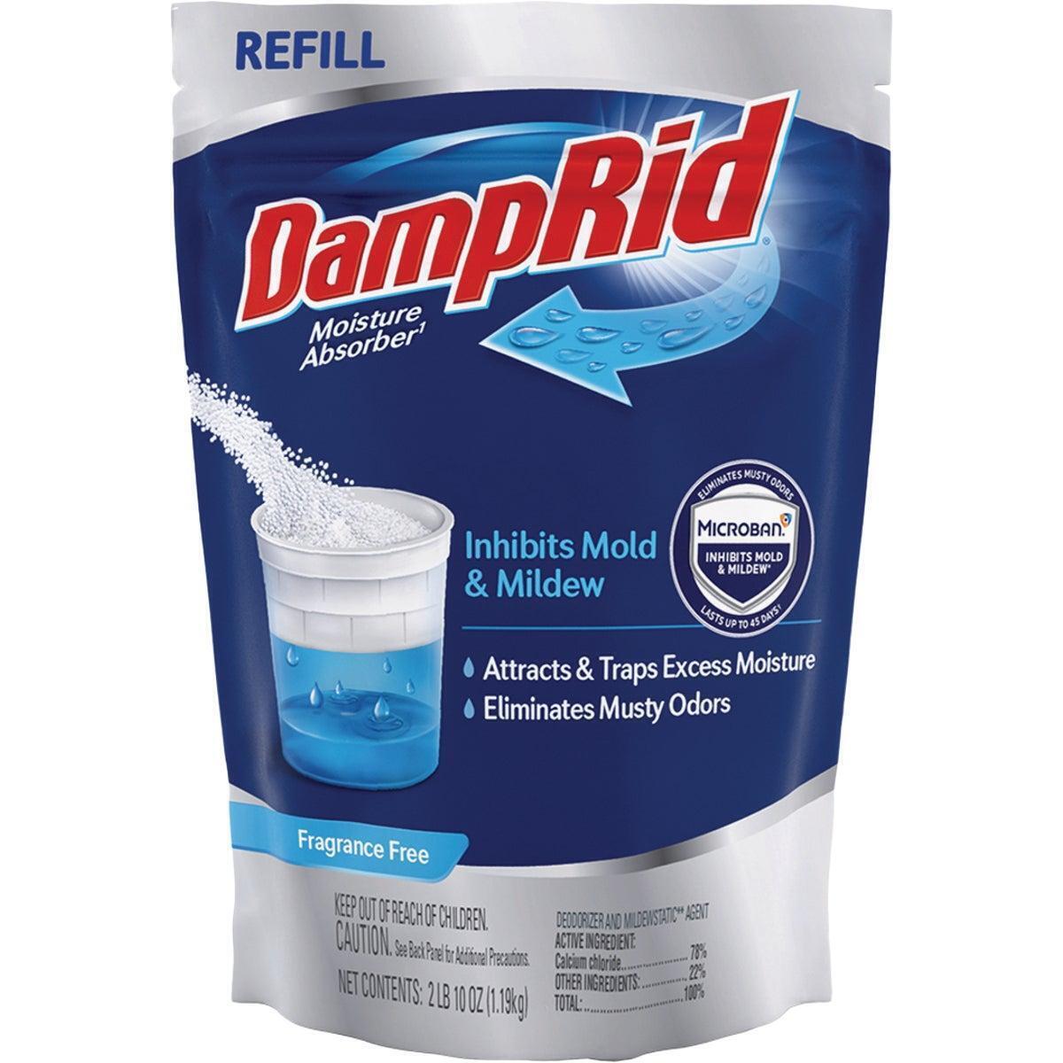 DampRid 42 Oz. Fragrance Free Moisture Absorber Refill with Microban FG30FFESB