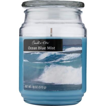 Candle-Lite Everyday 18 Oz. Ocean Blue Mist Jar Candle 3297128 