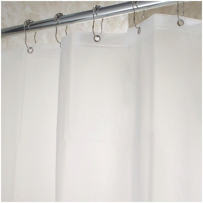 iDesign Gia 72 In. x 72 In. Clear Vinyl Shower Curtain Liner 14551 