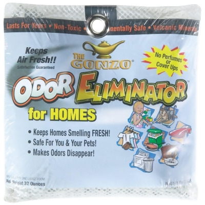 Gonzo Odor Eliminator 32 Oz. Original Scent Solid Air Freshener 1013D Pack of 6 