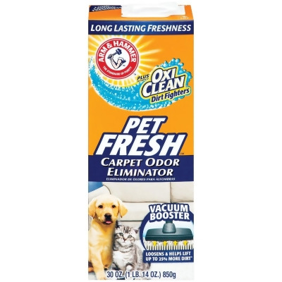 Arm & Hammer 30 Oz. Pet Fresh Carpet Odor Eliminator 33200-11534 Pack of 6 