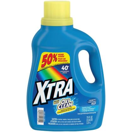 XTRA 56 Oz. Plus Oxi Liquid Laundry Detergent 93 
