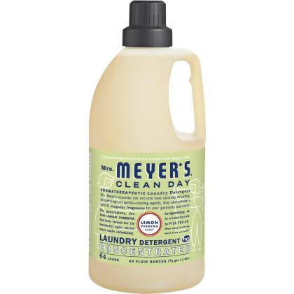 Mrs. Meyer's Clean Day 64 Oz. Lemon Verbena Concentrated Laundry Detergent 14631 