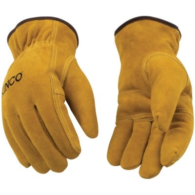 Kinco Men's Large Suede Cowhide Winter Work Glove 51PL-L 
