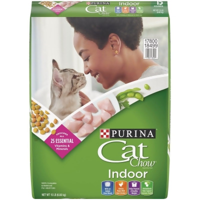 Purina Cat Chow Indoor Formula 15 Lb. Chicken Flavor Adult Dry Cat Food 178865 