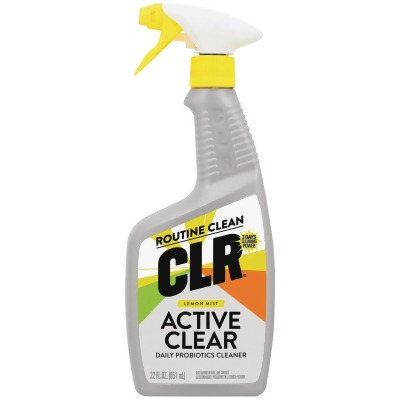CLR 22 Oz. Lemon Mist Active Clear Daily Probiotics Cleaner AC22-LM Pack of 6 