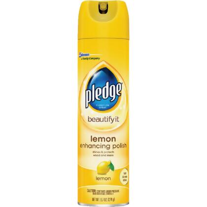 Pledge 9.7 Oz. Lemon Furniture Polish 73809 