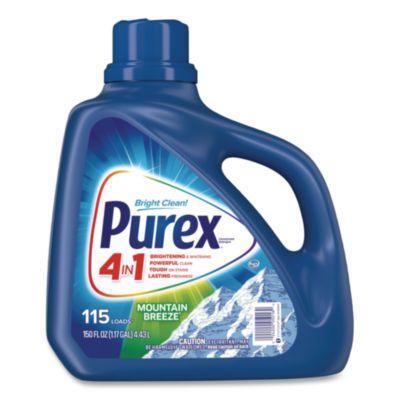 Purex® Liquid Laundry Detergent, Mountain Breeze, 150 Oz, Bottle 2420005016 