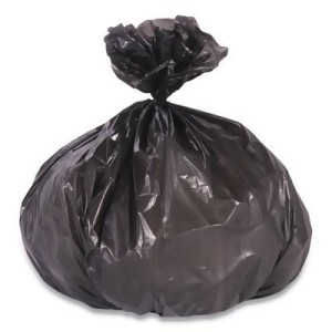 CWZ364786 10 gal, 0.35 mil Trash Can Liner, Black