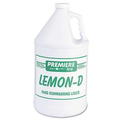 Kess Lemon-D Dishwashing Liquid, Lemon, 1 Gal, Bottle, 4/carton KES LEMON-D 