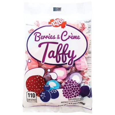 Taffy Town Berries & Cream 4.5 Oz. Taffy 307 Pack of 12 