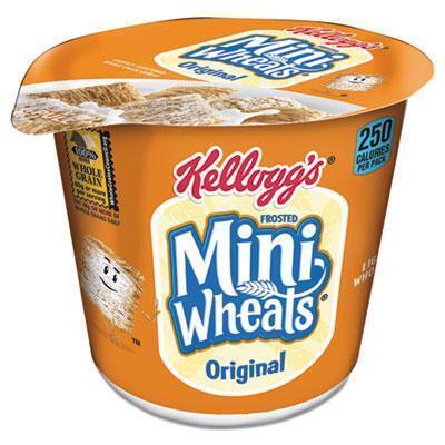 Kellogg\\'s® Breakfast Cereal, Frosted Mini Wheats, Single-Serve, 6/box KEE42798 
