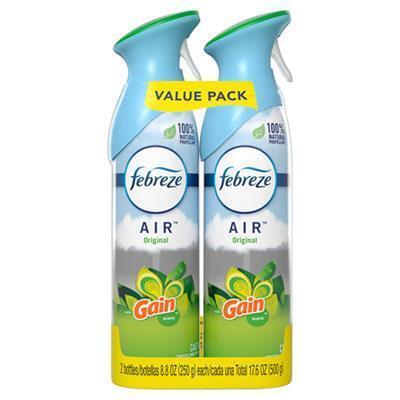 Febreze® Air, Gain Original, 8.8 Oz Aerosol Spray, 2/pack 97810PK 