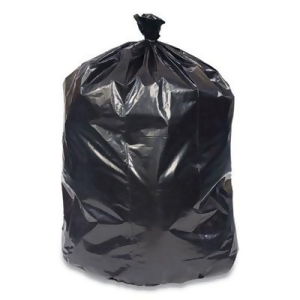 CWZ394139 60 gal, 1.5 mil Trash Can Liner, Black