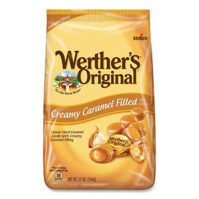 Werther\\'s® Original® Hard Candies, Caramel, 27 oz Bag SUL46055 