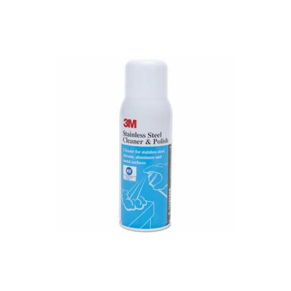 3M™ Stainless Steel Cleaner And Polish, Lime Scent, 10 Oz Aerosol Spray 59158 