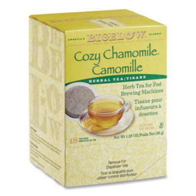 Bigelow® Cozy Chamomile Herbal Tea Pods, 1.90 Oz, 18/box RCB10906