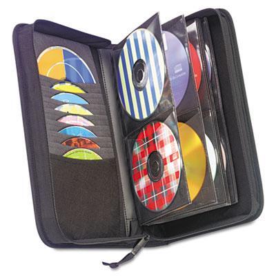 Case Logic® Cd/dvd Wallet, Holds 72 Discs, Black 3200042 