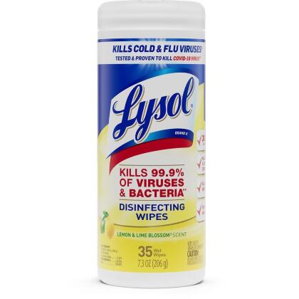 Lysol Disinfectant Wipe 81145 