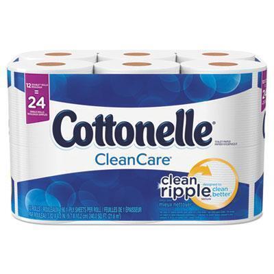 Cottonelle® TISSUE,BATH,1PLY,12/PK,WH 12456 PACK 