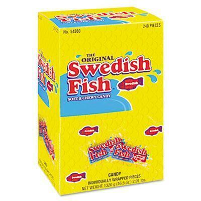 Swedish Fish® CANDY,SWEDISH FISH 240BX 00 70462 43146 00 