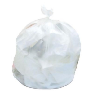 CW57406-HBCZ483 16 gal High Density Trash Bags, Natural - 13 Microns