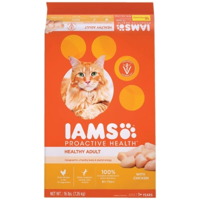 Iams Proactive Health 16 Lb. Chicken Flavor Adult Dry Cat Food 111255 