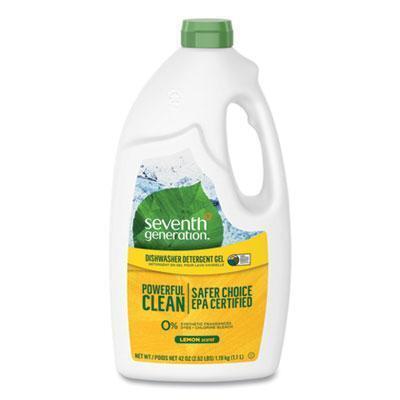 Seventh Generation® Natural Automatic Dishwasher Gel, Lemon, 42 Oz Bottle 22171 
