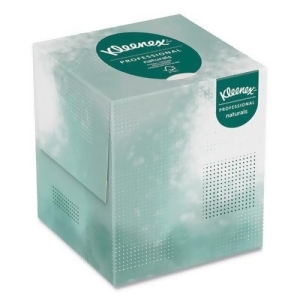 Kleenex® Naturals Facial Tissue, 2-Ply, White, 90 Sheets/Box 21272