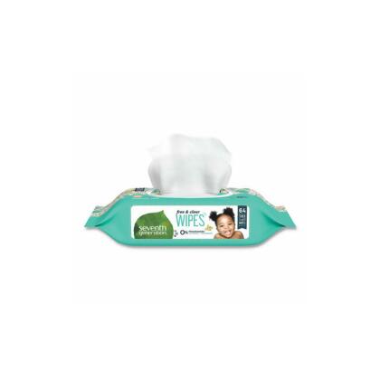 Seventh Generation® WIPES,BABY,64CT/PK 34208