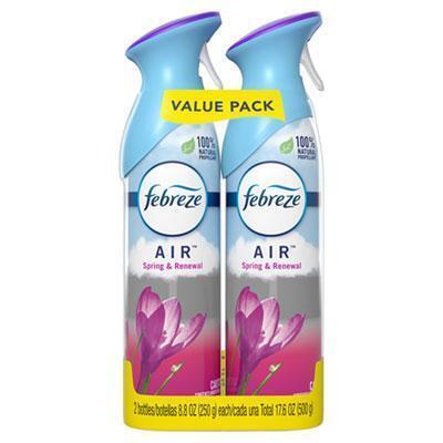 Febreze® Air, Spring And Renewal, 8.8 Oz Aerosol Spray, 2/pack 97805PK 